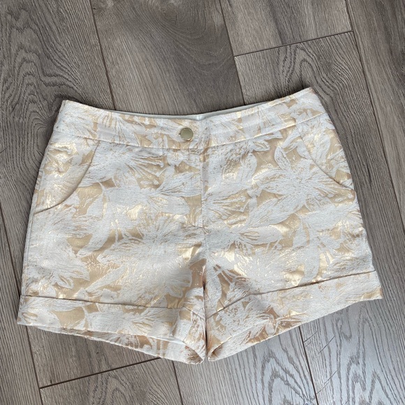 Ted Baker London Pants - Ted Baker London Gold Dress Shorts